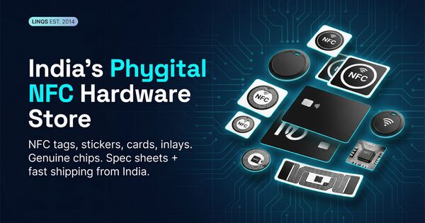 LINQS NFC tags, cards, stickers and inlays